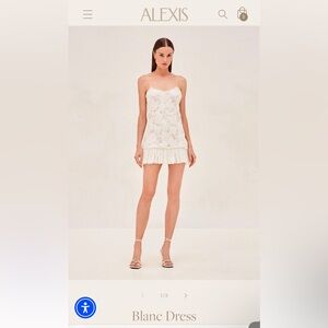 Alexis Blanc dress
